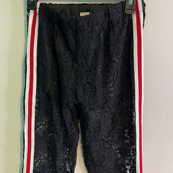 SURF GYPSY Flare Crochet Pants Cover Up.Size L - Picture 5 of 11